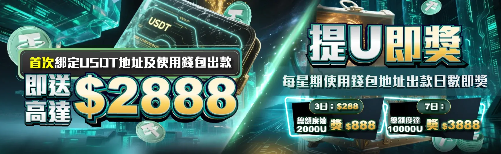 Gameone娛樂城 首儲送 $2888USDT 專屬回饋